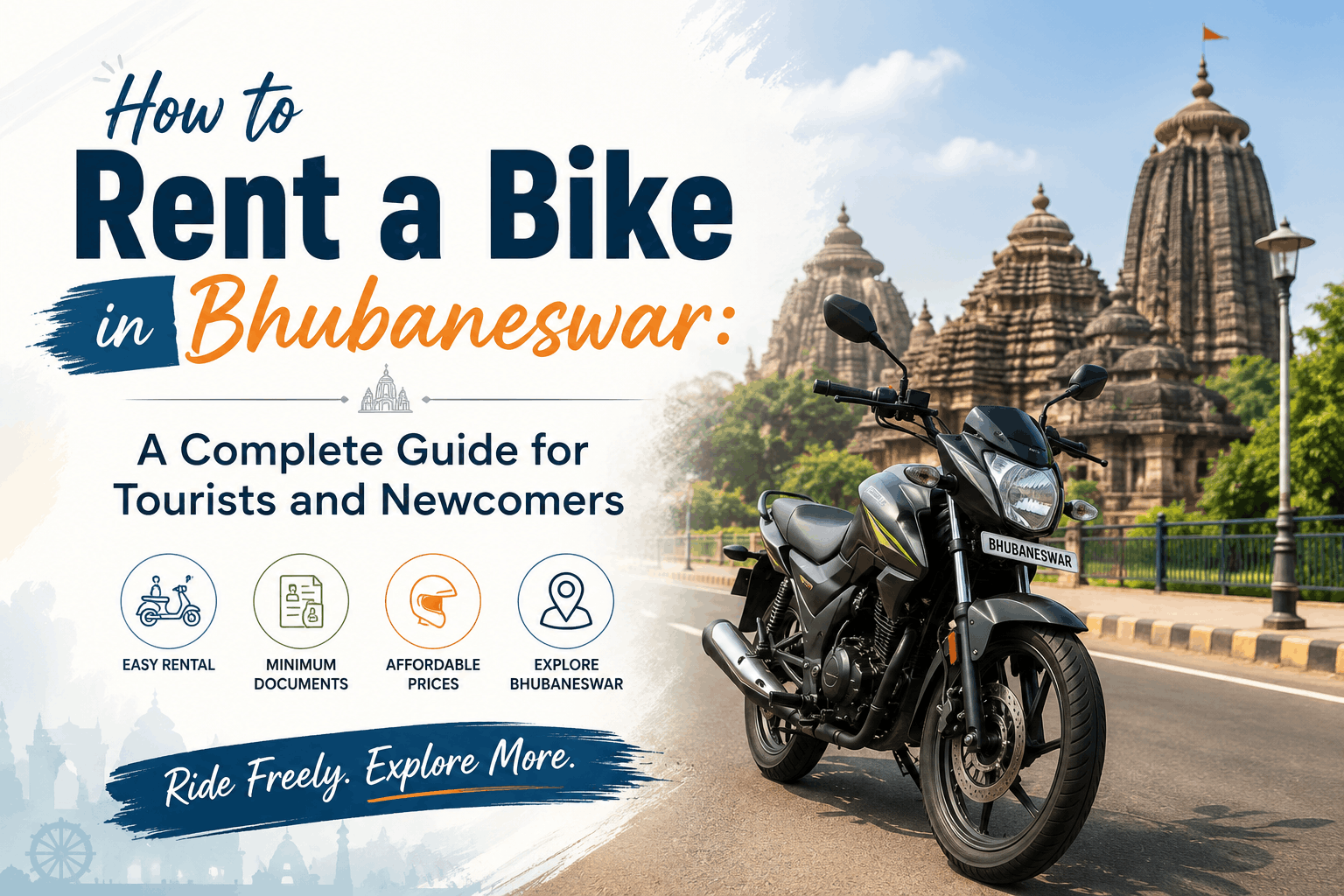 How to Rent a Bike in Bhubaneswar: A Complete Guide for Tourists and Newcomers